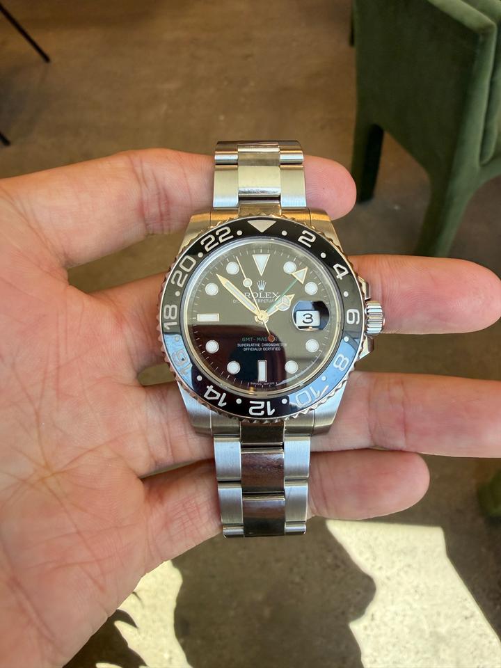 Rolex GMT-Master II 116710LN Black Dial 40mm